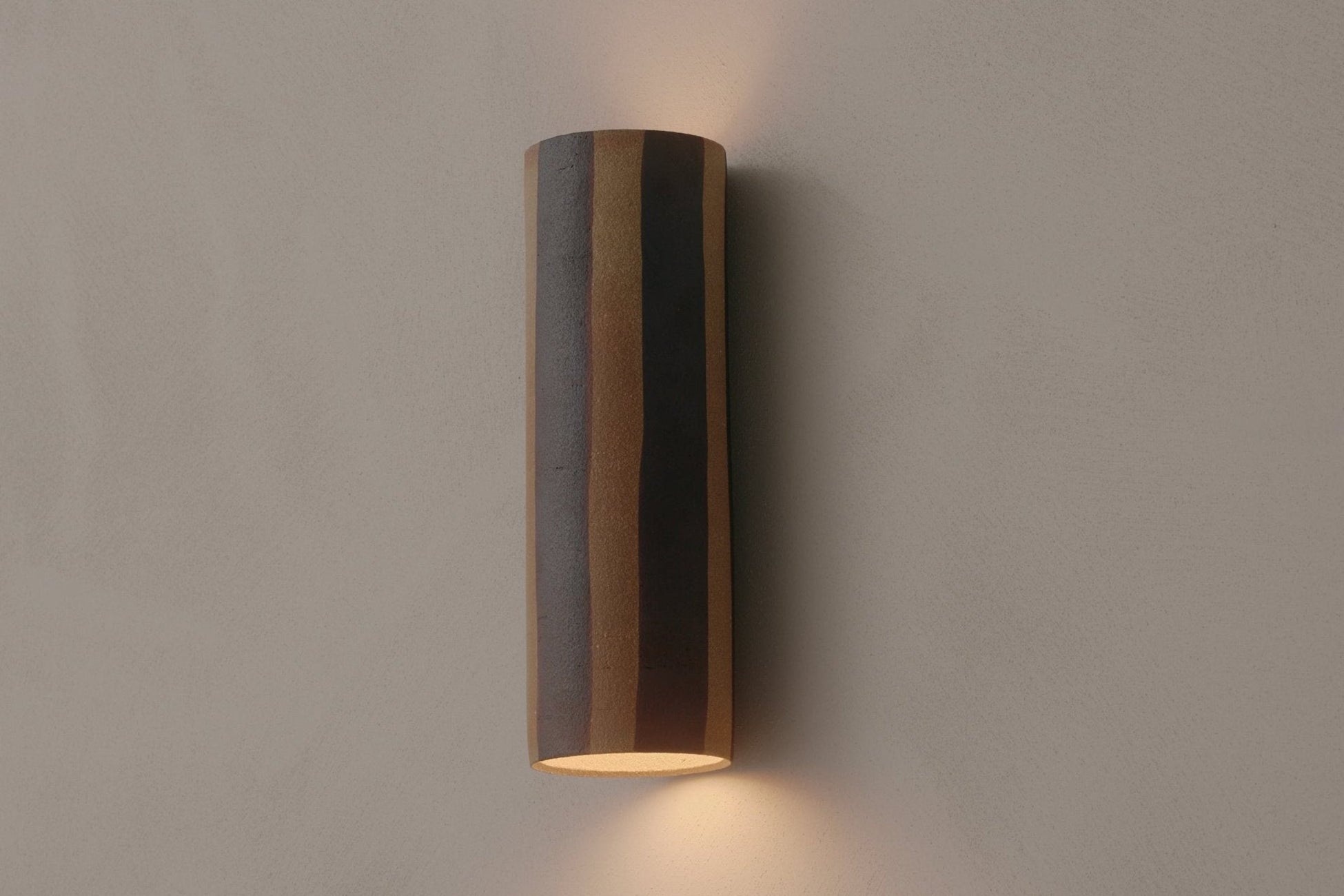 Dancer Cylinder Wall Light Double